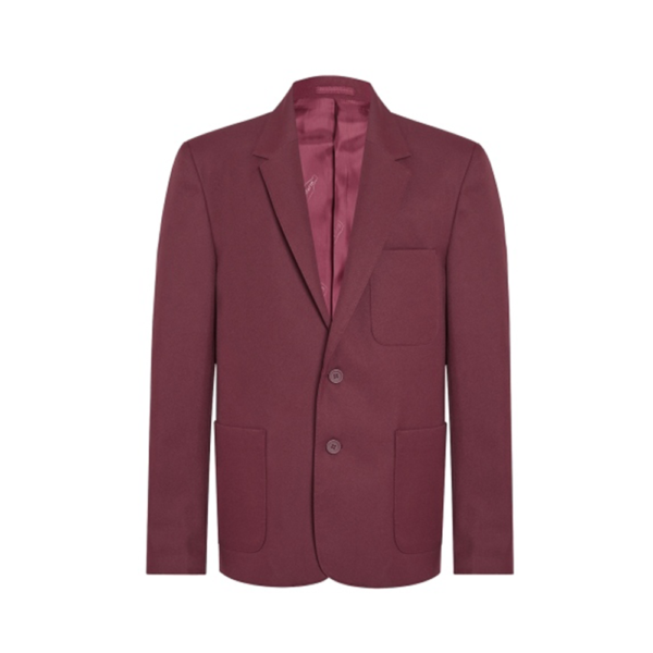 blazer maroon